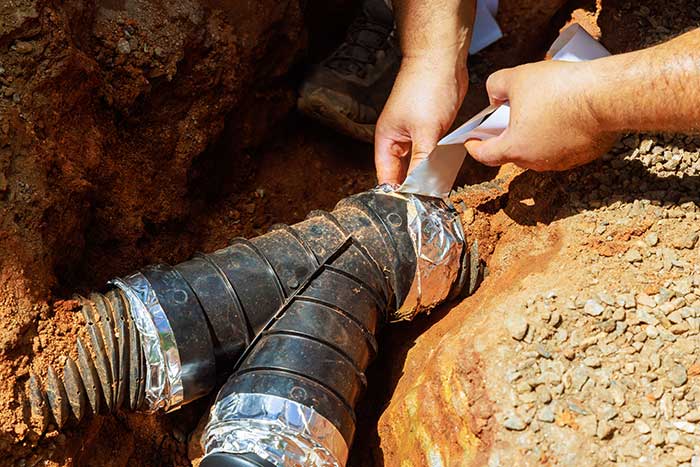 Water Drain Line Replacement